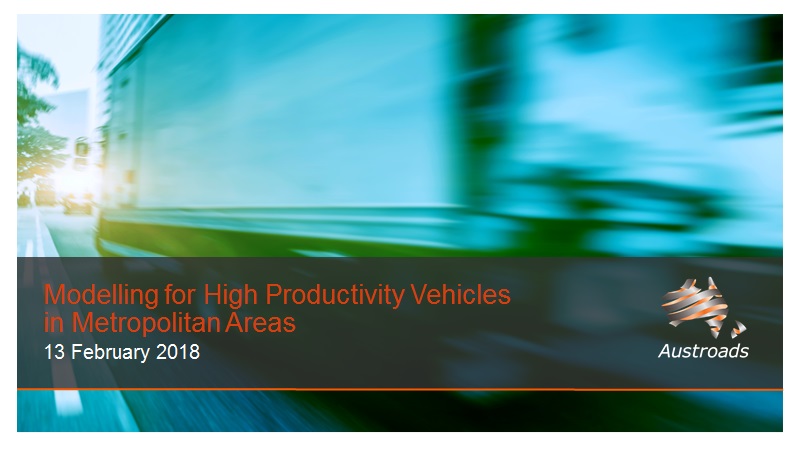 Modelling of High Productivity Vehicles in Metropolitan Areas