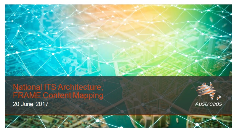 National ITS Architecture FRAME Content Mapping