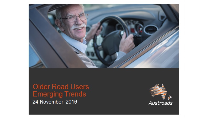 Older Road Users- Emerging Trends