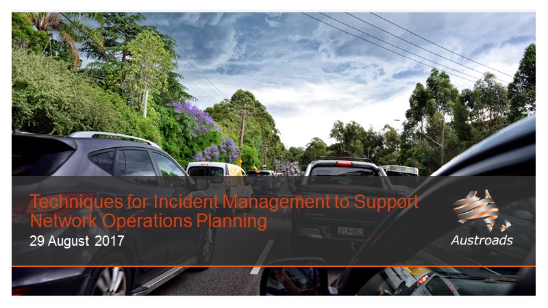 Techniques for Incident Management to Support Network Operations Planning