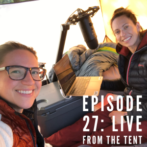 Live from the tent!