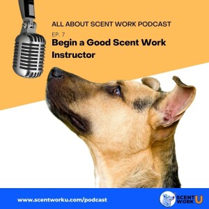 Being a Good Scent Work Instructor