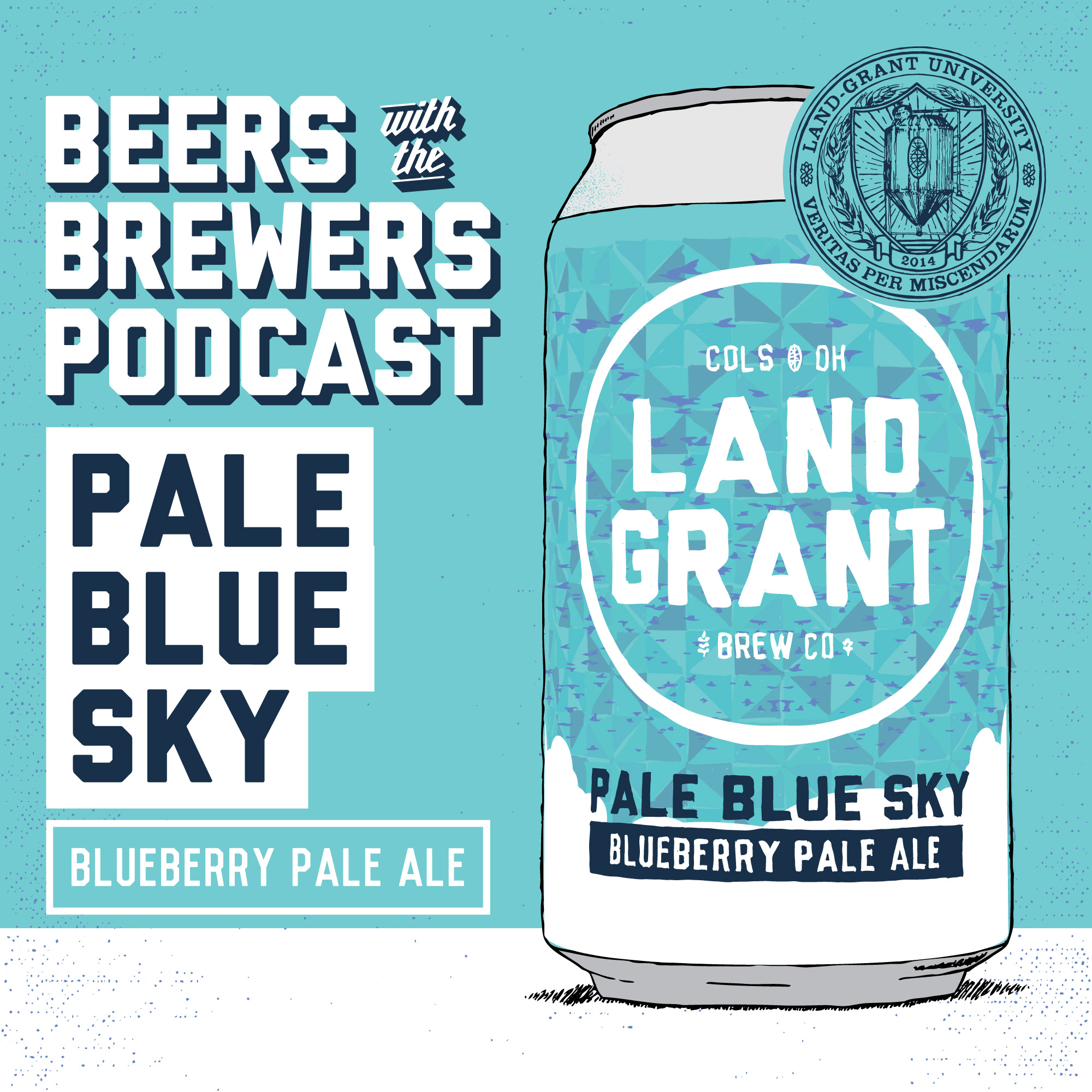 Pale Blue Sky - Blueberry Pale Ale