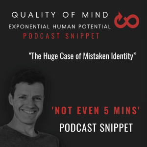 A 5min Snippet: ”The Huge Case of Mistaken Identity’’