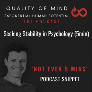 A 5min Snippet - The Innocent Mistake of Seeking Stability in Psychology