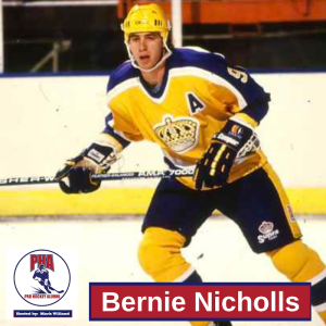 #28  Bernie Nicholls, LA Kings Scoring Sensation in the 1980s.