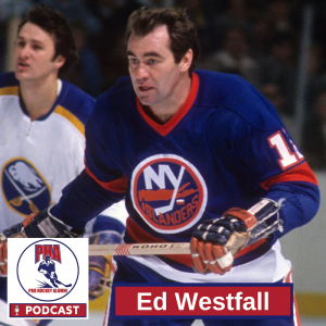 #72 Eddie Westfall: Boston Bruins Stanley Cup Champion and NY Islanders Hall of Famer.