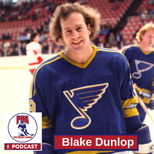 #46 Blake Dunlop -- 1981 NHL Masterton Trophy Winner