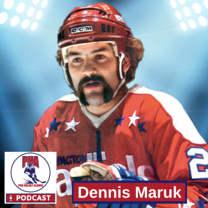 #60 Dennis Maruk: The Forgotten 60-Goal Man of the Washington Capitals. OT: Hartford Whalers, Boston Bruins and more.