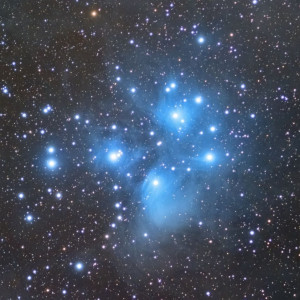 The Pleiades and Orion: described by their Creator