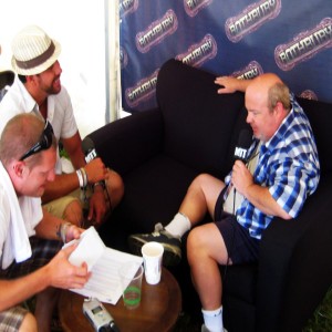 Tenacious D Interview (Kyle Gass) at Rothbury Music Festival on Moe Train's Tracks