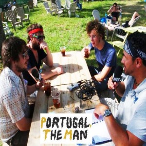 Portugal. The Man Interview at Bonnaroo Music and Arts Festival - Classic Moe Train's Tracks