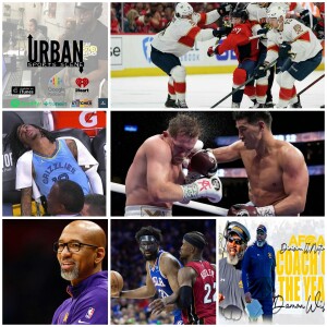 Urban Sports Scene Episode 505: Caps’ Stanley Cup Playoffs, NBA Playoffs, Bivol upsets Canelo, and HBCU Corner with Bowie State Football Coach Damon W...