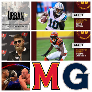 Urban Sports Scene Episode 452:  Fitzmagic to Samuel, Hoyas and Terps Madness, and Joshua/Fury