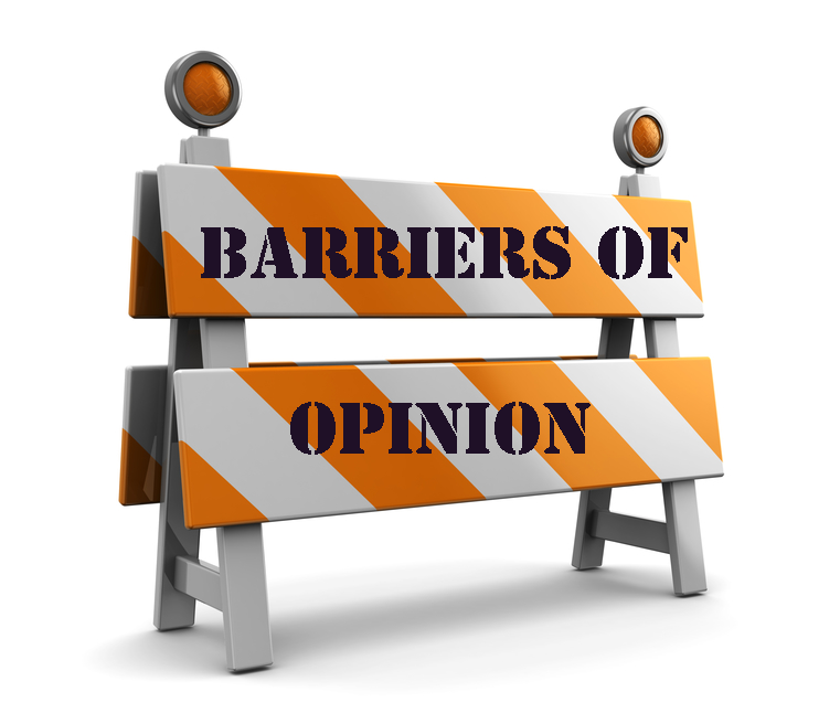 Barriers of Opinion (Matthew Post)