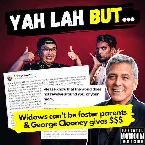 YLB #107 - A widow gets rejected as a foster parent by the authorities & George Clooney gives his friends $1 million each