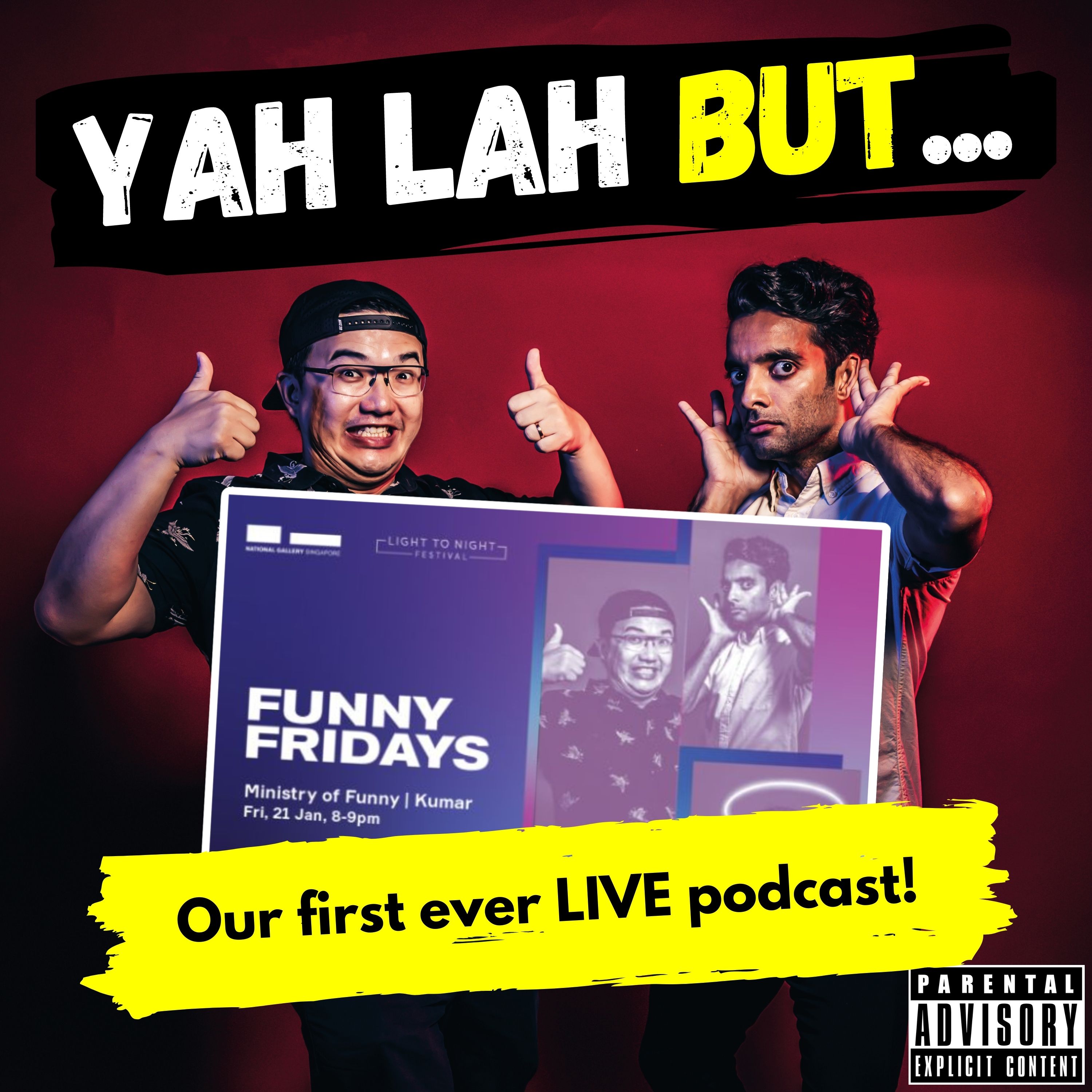 #253 - Our first-ever LIVE podcast, where we talked through YOUR favourite Yah Lah But episodes in 2021!