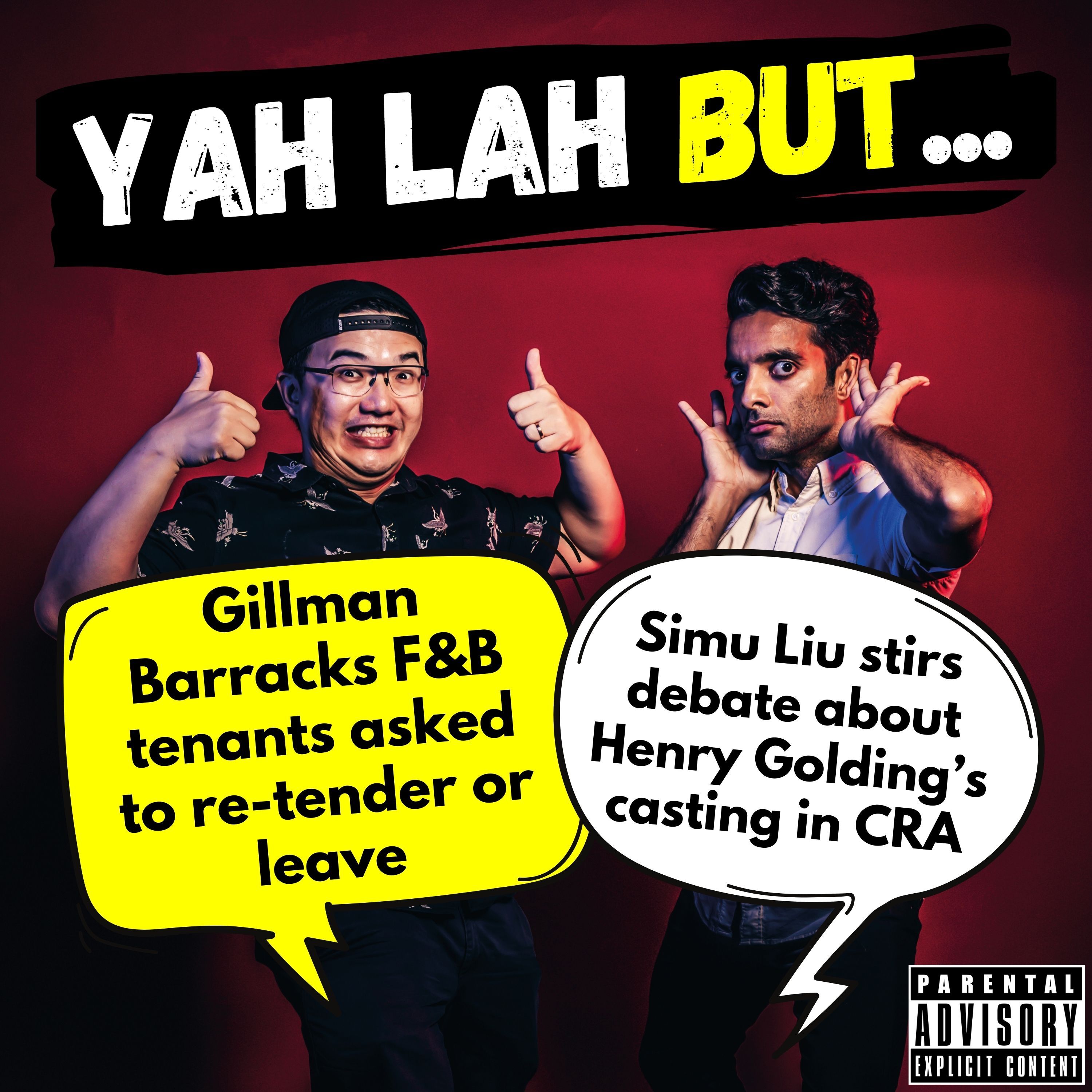 #295 - Gillman Barracks F&B tenants asked to re-tender or leave & Simu Liu stirs debate about Henry Golding’s casting in CRA