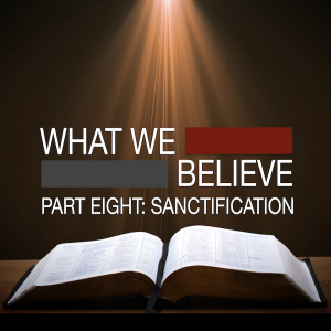 What We Believe Part Eight: Sanctification