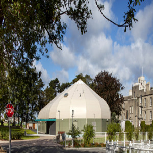 27. The curious tale behind Blackrock College Sports Hall.