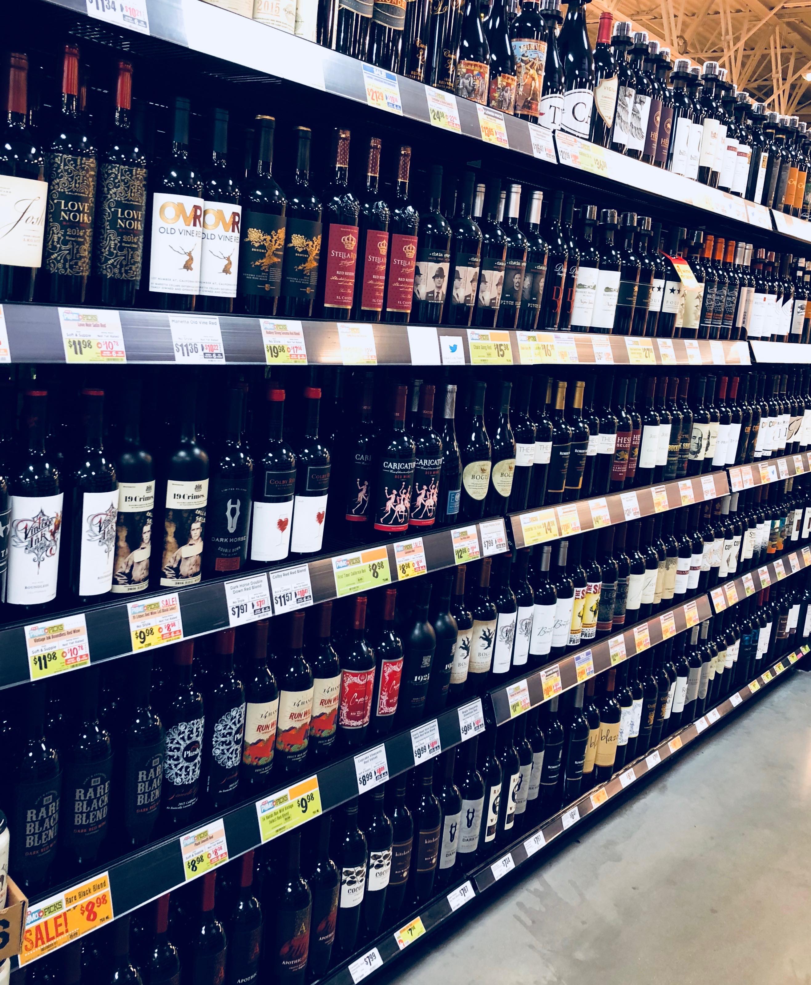 Grocery Store Wine