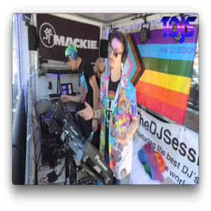 DA33L€ Pt. 1 on the ”Seven Colors of the Rainbow” Silent Disco at Pridefest presented by The DJ Sessions 6/25/22