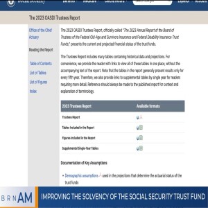 #BRNAM #1273 |  Improving the solvency of the Social Security Trust Fund