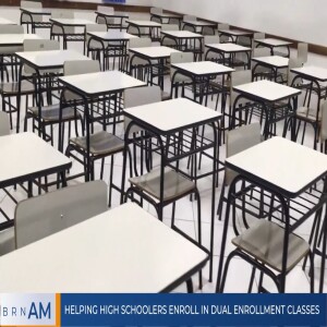 Helping High Schoolers enroll in Dual Enrollment Classes