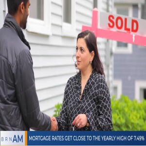 Mortgage rates get close to the yearly high of 7.49%