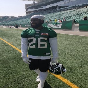 Saskatchewan Roughriders DB Matt Elam