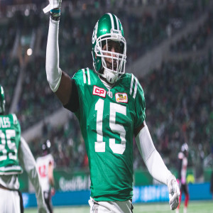 Saskatchewan Roughriders DB Mike Edem