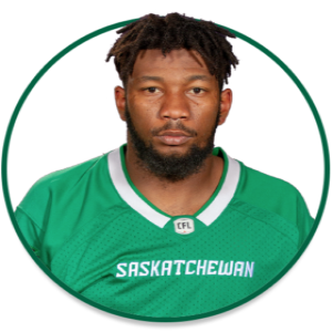 Saskatchewan Roughriders DB Loucheiz Purifoy