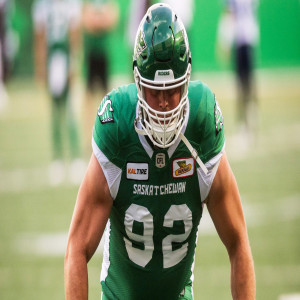 Saskatchewan Roughriders DT Zack Evans