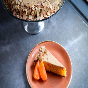 Almond Apricot Cake with Almond Butter Frosting with Chef John McConnell of Clif Family Winery