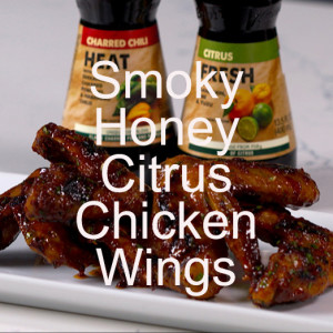 Smoky Honey Citrus Chicken Wings