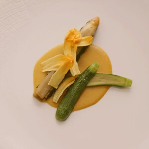 White Asparagus “Bouillabaisse” at Gauthier Soho in London