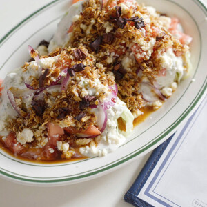 Chili Crisp Wedge Salad a la “Fat Choi” at Golden Diner