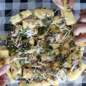 Chickpea Flour Khandvi Rolls in Hyderabad, India