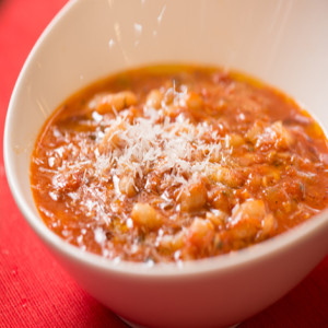 Smoky Tomato and Cannellini Bean Soup