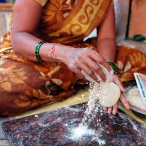 A South Indian Street Food Tour, Jowar Roti of Hyderabad