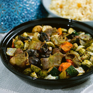 Moroccan Green Vegetable Tagine