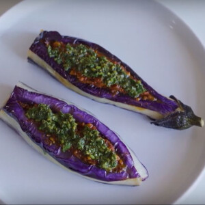 Chef Iliana Loza Makes a Vegan Stuffed Eggplant at Kismet Restaurant