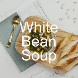 White Bean Soup with Swiss Chard, Butternut Squash and Farro