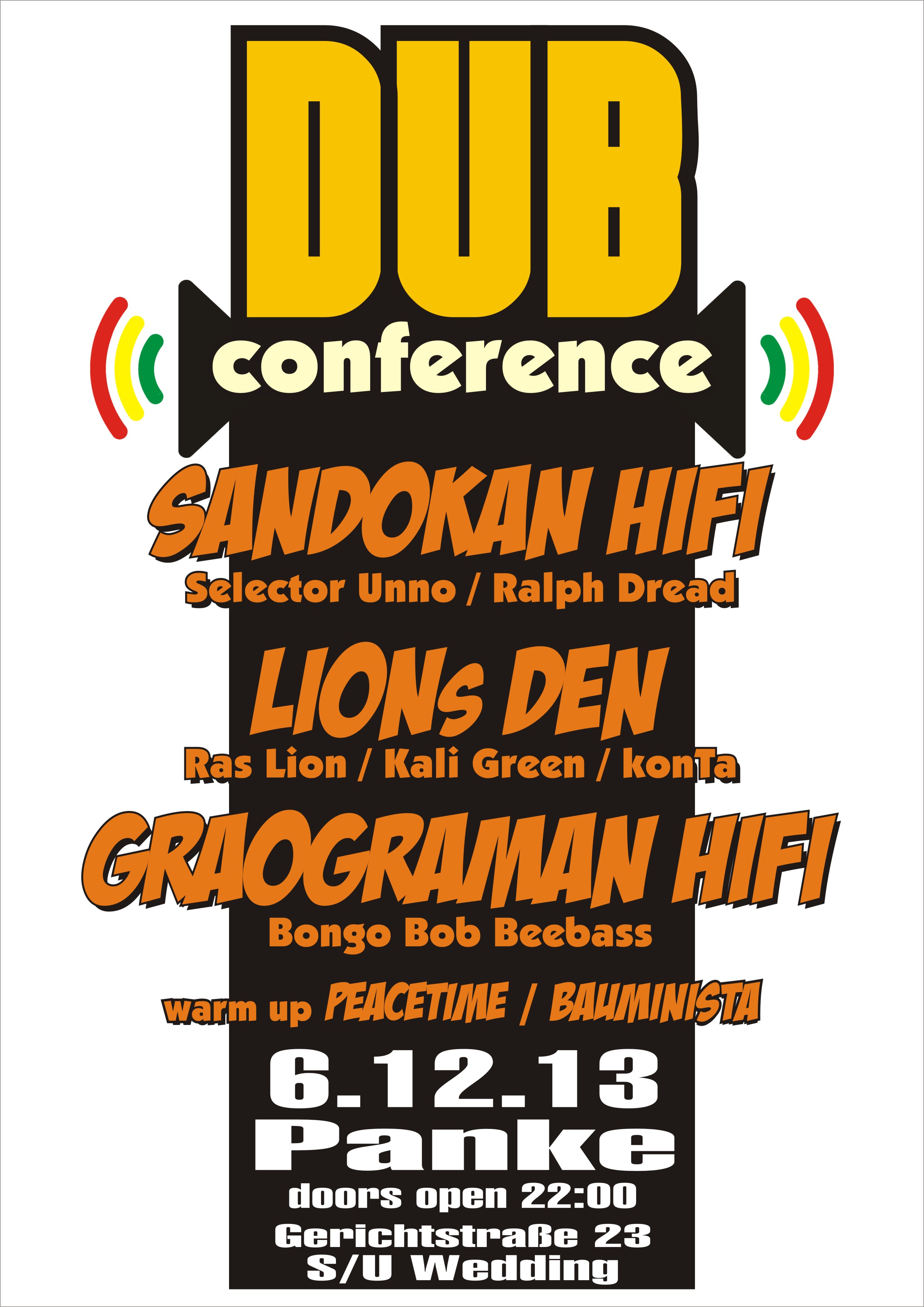 Dub Conference in Berlin