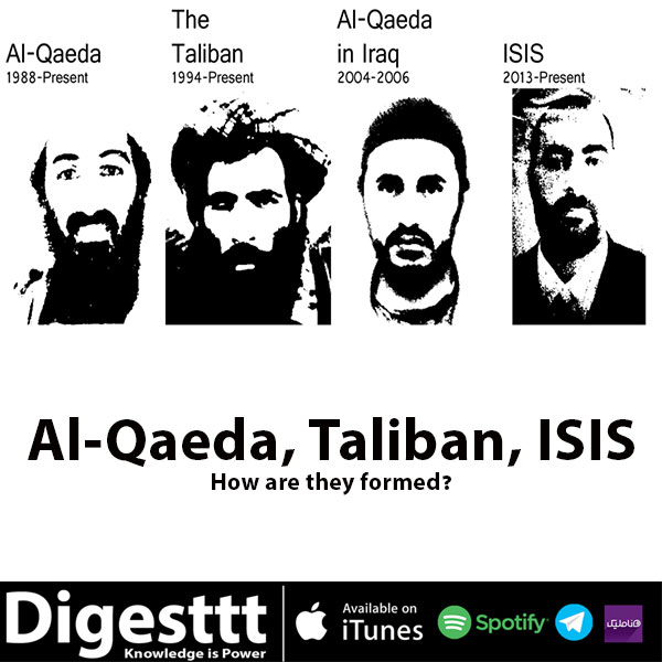 چگونگی شکل گیری القاعده، طالبان و داعش