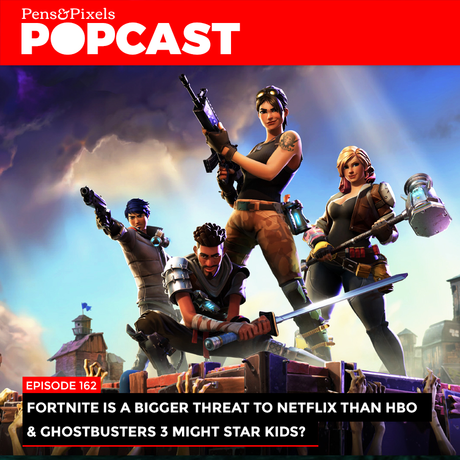 Fortnite Is A Bigger Threat To Netflix Than Hbo Ghostbusters 3 - fortnite is a bigger threat to netflix than hbo ghostbusters 3 might star kids episode 162