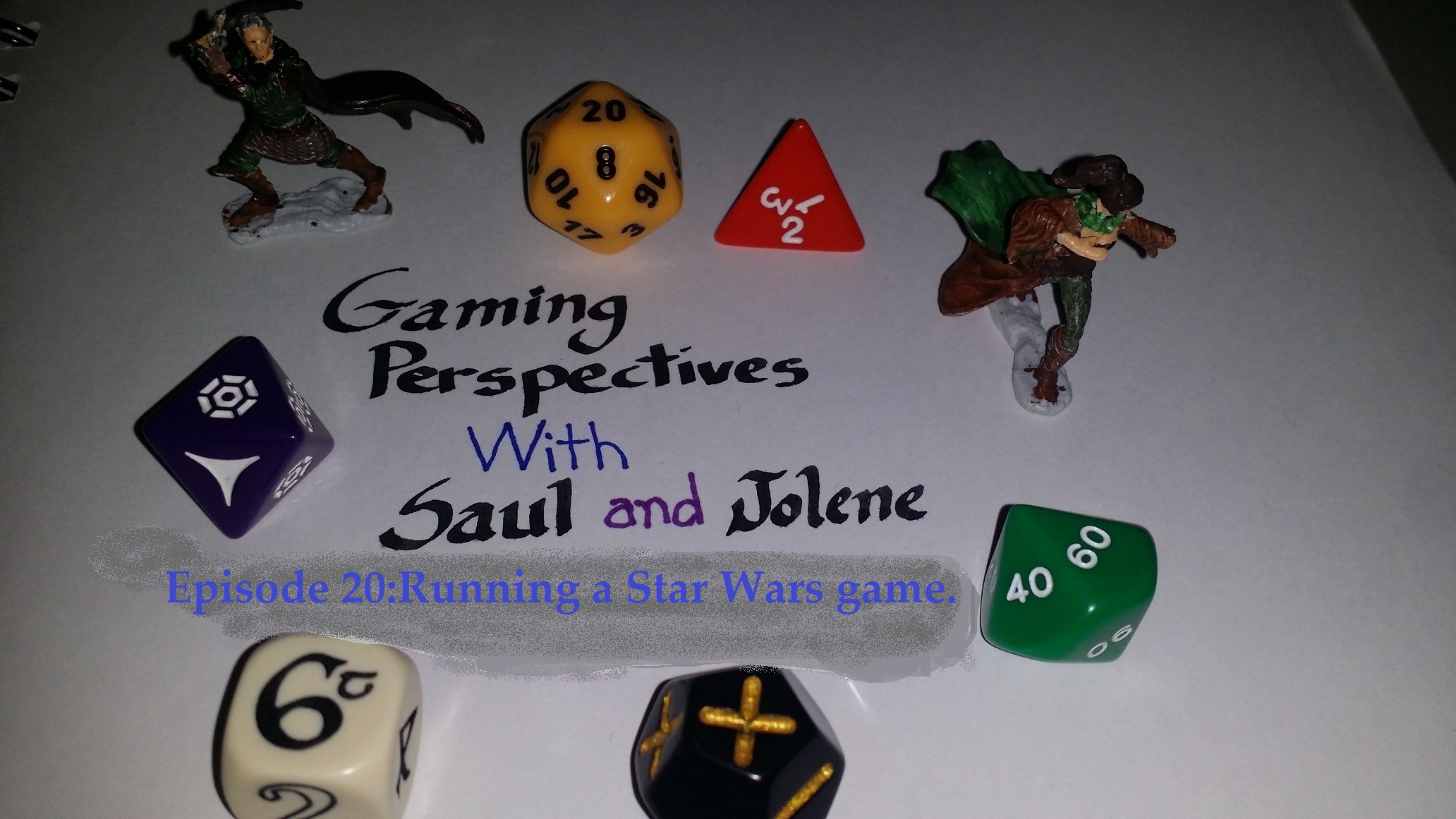 Gaming Perspectives with Saul and Jolene Episode 20: Running a Star Wars Game.