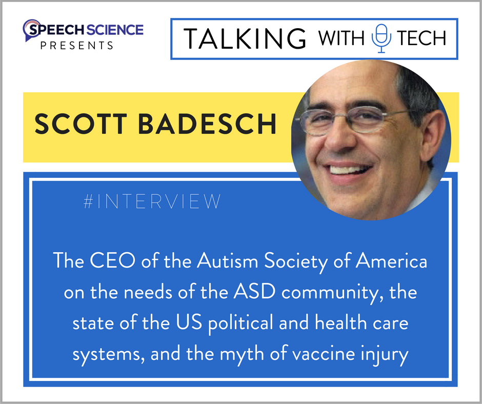Scott Badesch, CEO of the Autism Society of America