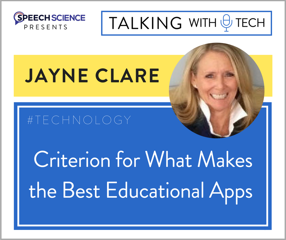 Jayne Clare: Criterion to Determine the Best Educational Apps