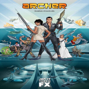 Archer: Season 4, Episode 9 ”The Honeymooners”